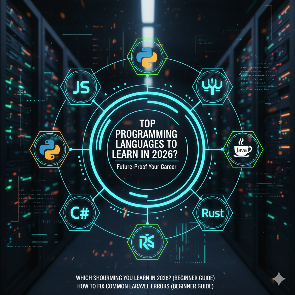 Top Programming Languages to Learn in 2026 (High Demand & Future-Proof)