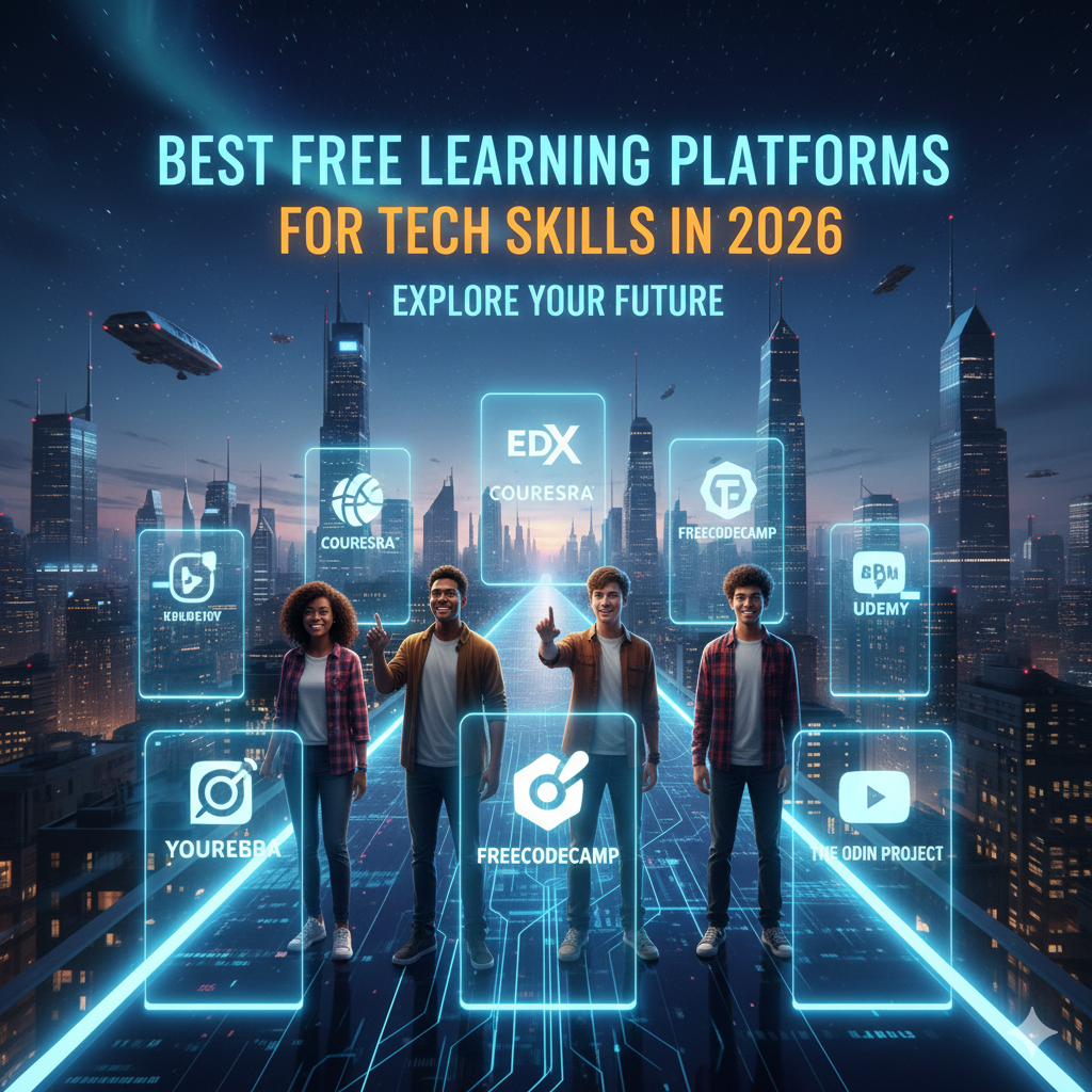 Best Free Learning Platforms for Tech Skills in 2026